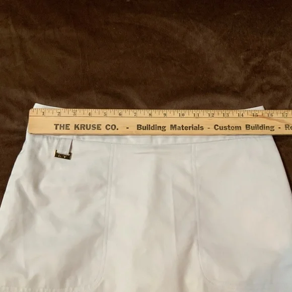 Vineyard Vines Tan 6 Skort Golf Pickleball Active Travel Sporty Resort Coastal - Picture 4 of 8